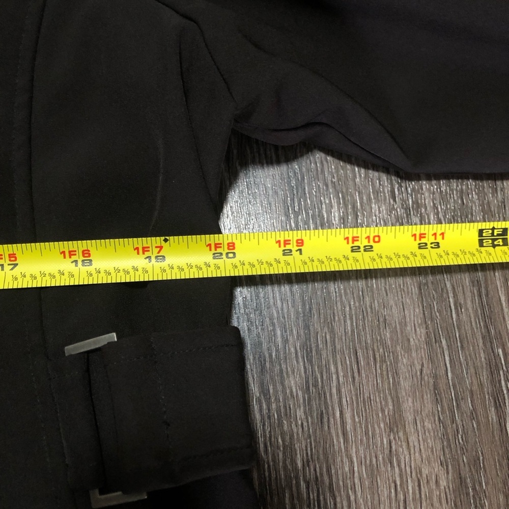 Free Country Black Softshell Jacket Faux Fur Lined XL - Picture 8 of 11